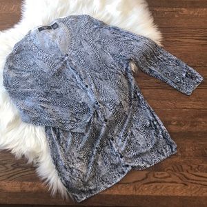 VERVE AMI LIGHTWEIGHT BUTTON UP CARDIGAN-SZ XL-EUC